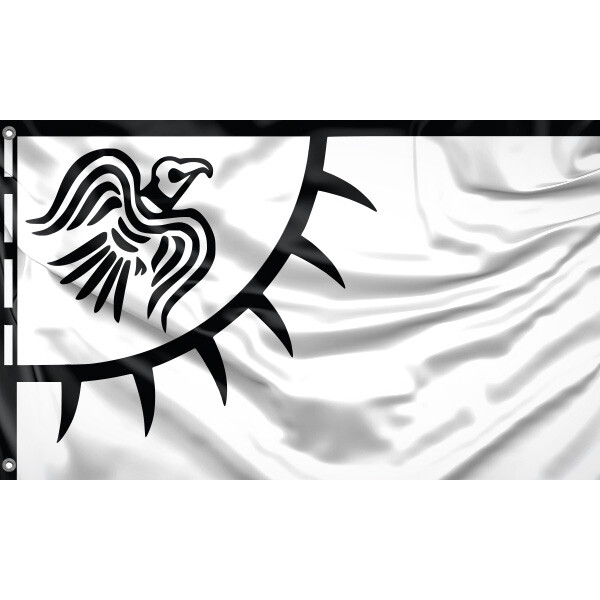 Viking Raven Flag Unique Design 3x5 Ft / 90x150 cm size, EU Made gallery
