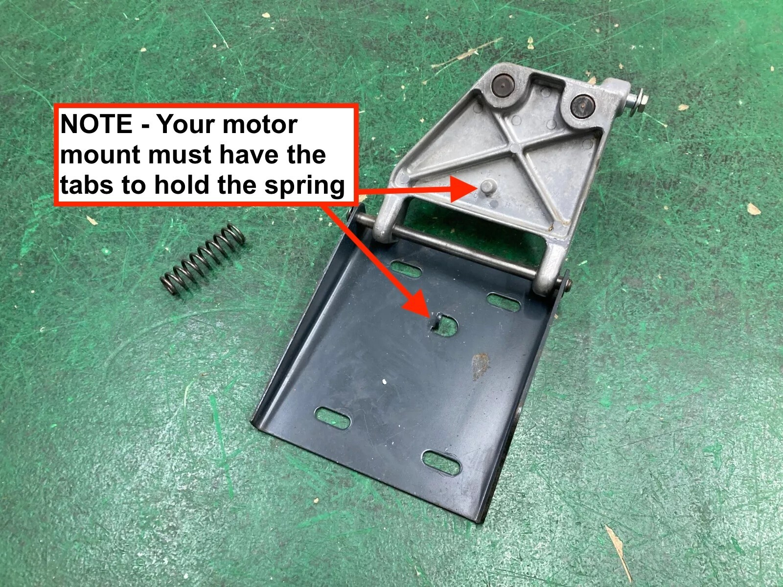Spring for Craftsman Table Saw Motor Mount gallery