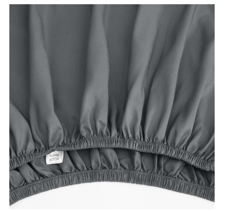 Mainstays Super Soft Brushed Microfiber Bed Sheet Set,Soothing Gray,Twin-XL, 3. gallery