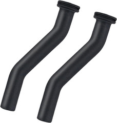 2 Pcs 3 inch Rubber Vacuum Hoses 596163 797408 for Briggs/Stratton Mower Tractor