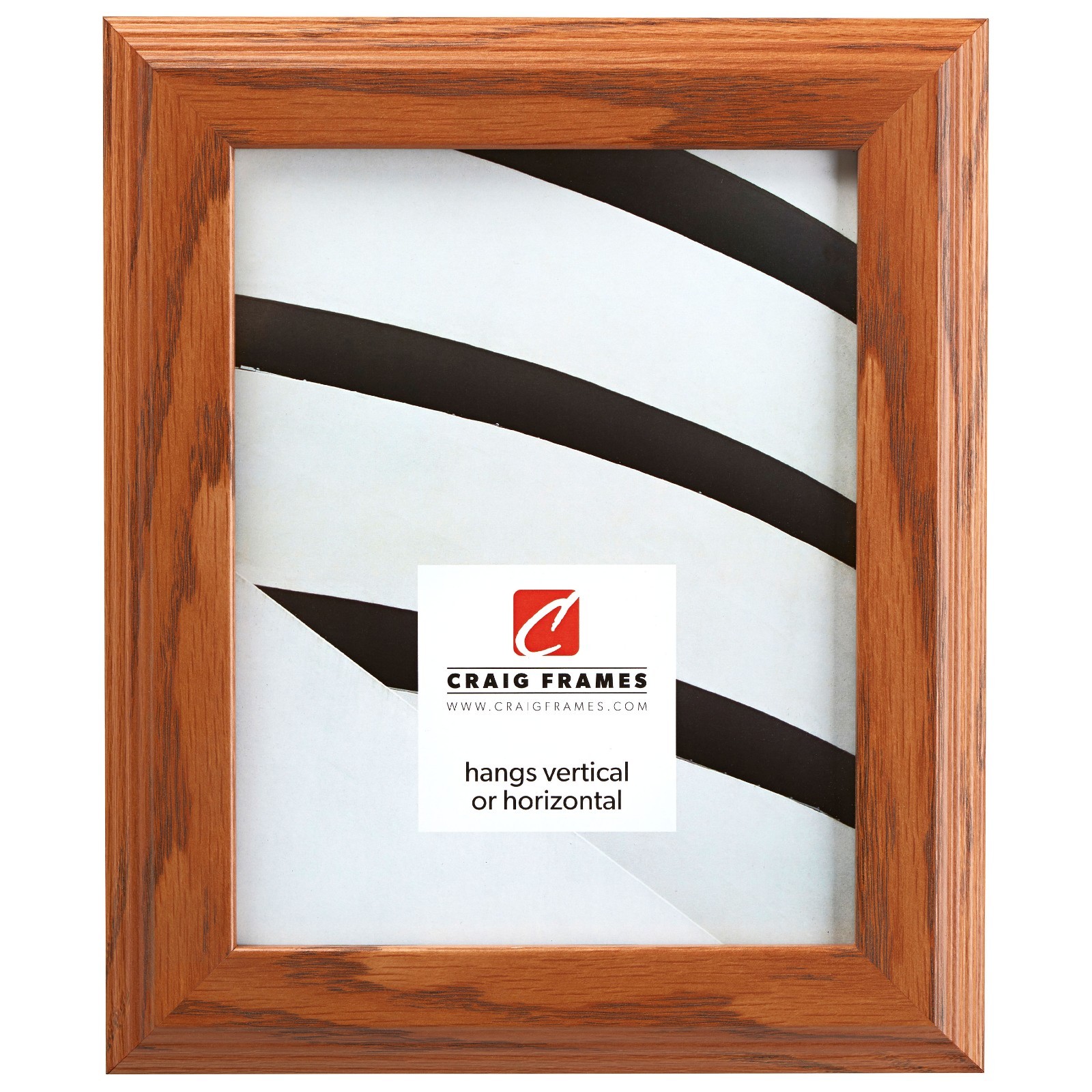 Craig Frames Mossehaus, 1.5 Inch Wide Traditional Honey Oak Picture Frame gallery