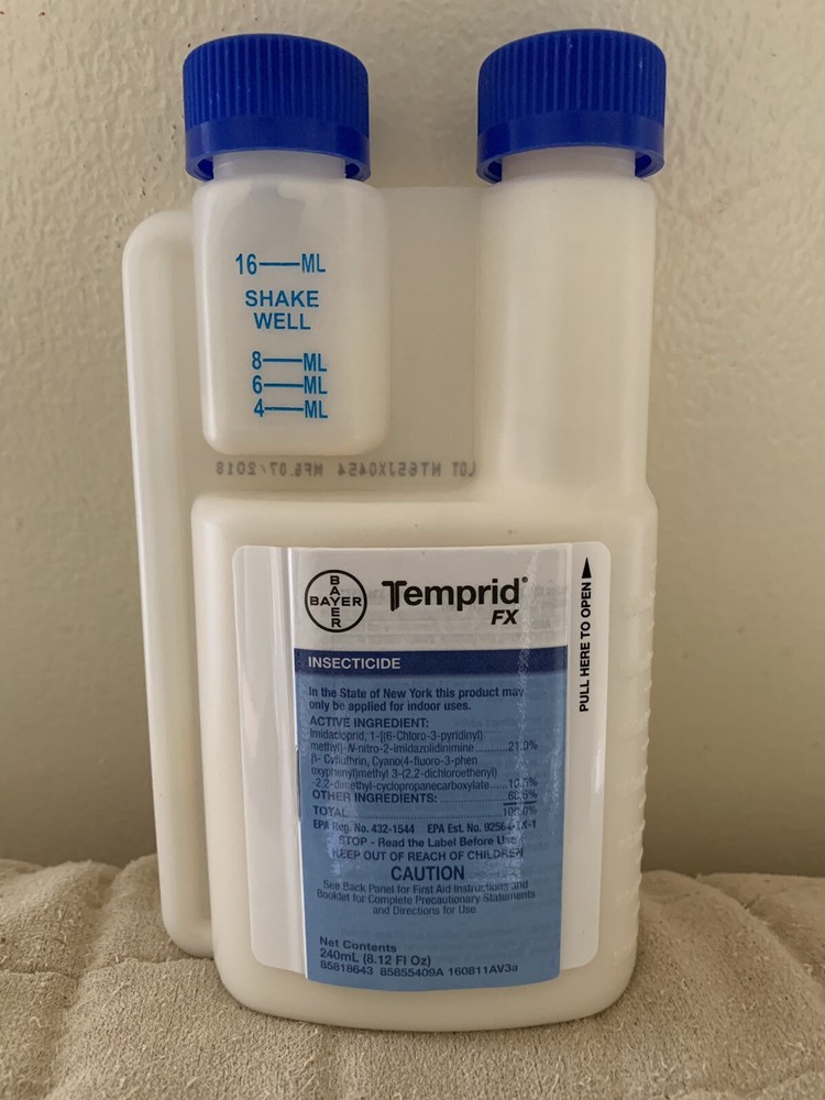 Temprid FX 240ML Insecticide Bed Bug Spray Make Up To 30 Gallons 8.12oz