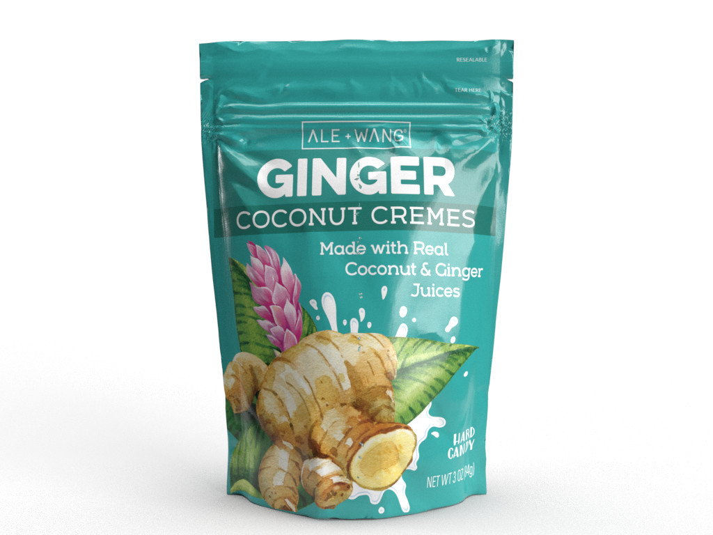 ALE + WANG® Ginger Coconut Cremes Hard Candy (48-Pack) gallery