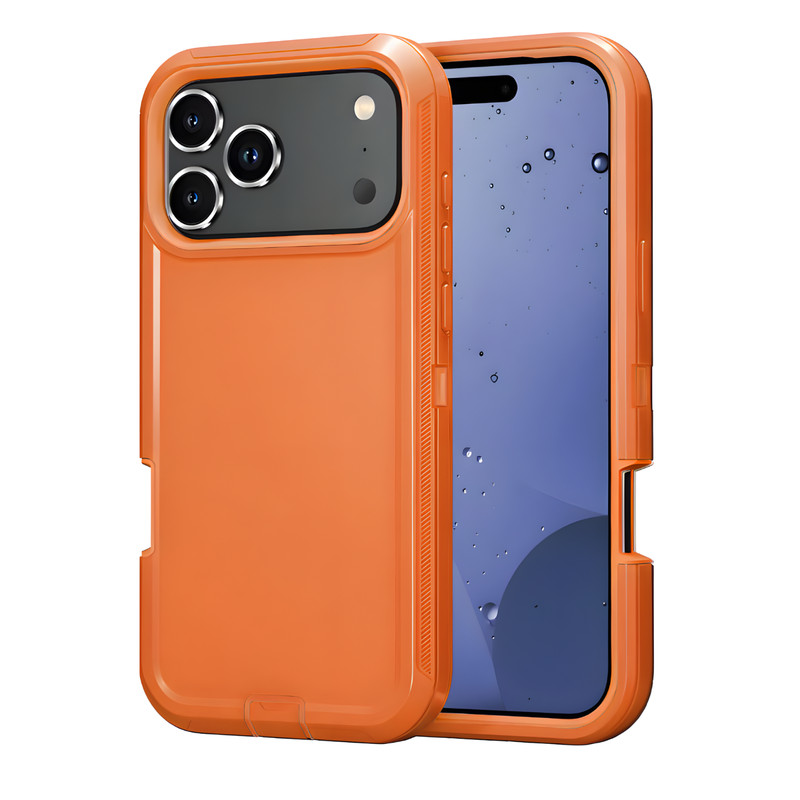 Heavy Duty Shockproof Case for iPhone 14–17 Series 3-Layer Protective Cover gallery