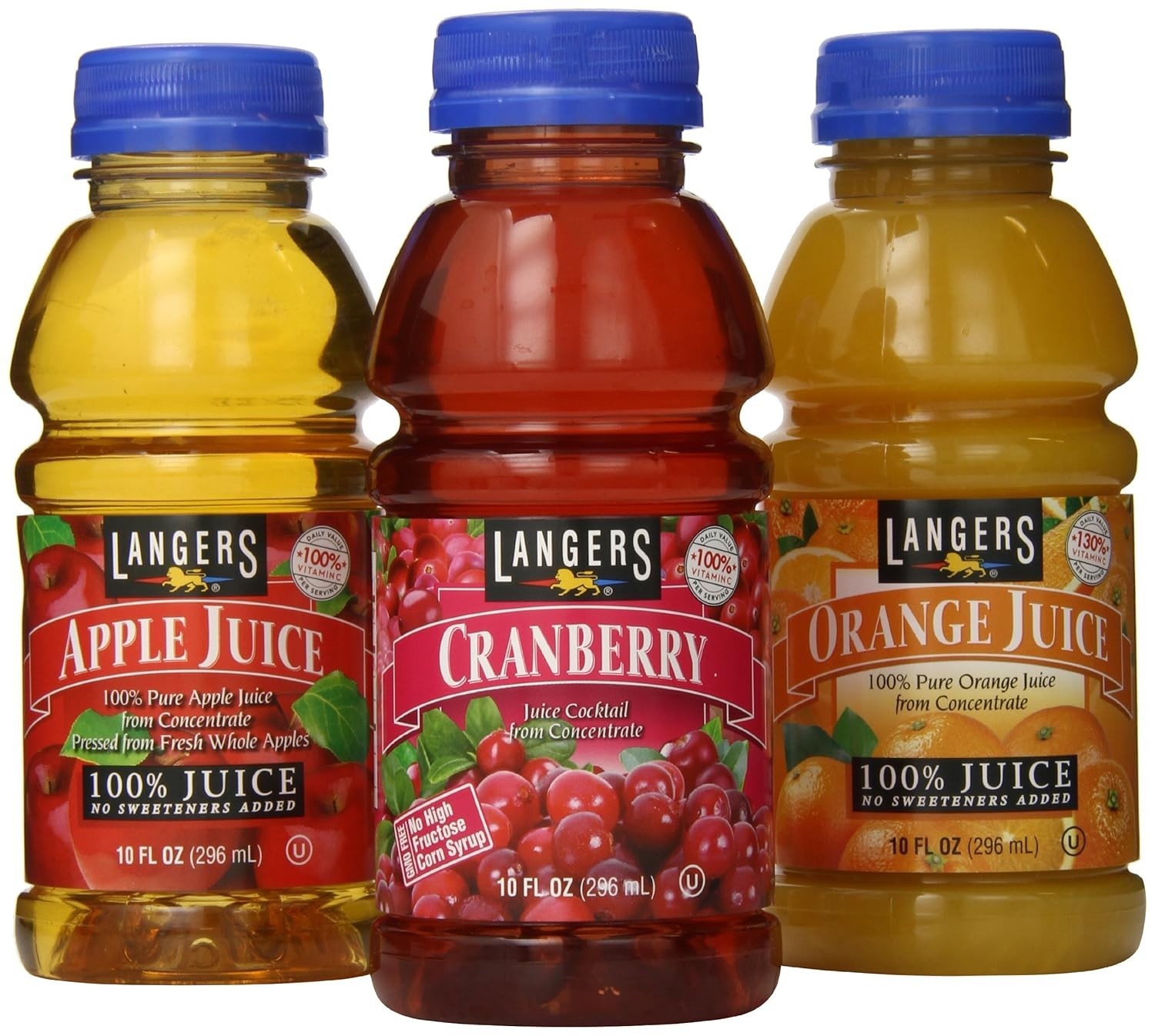 Juice Variety Pack 100% Juice Cocktail, Apple, Orange & Cranberry, 10 Fl Oz P... gallery