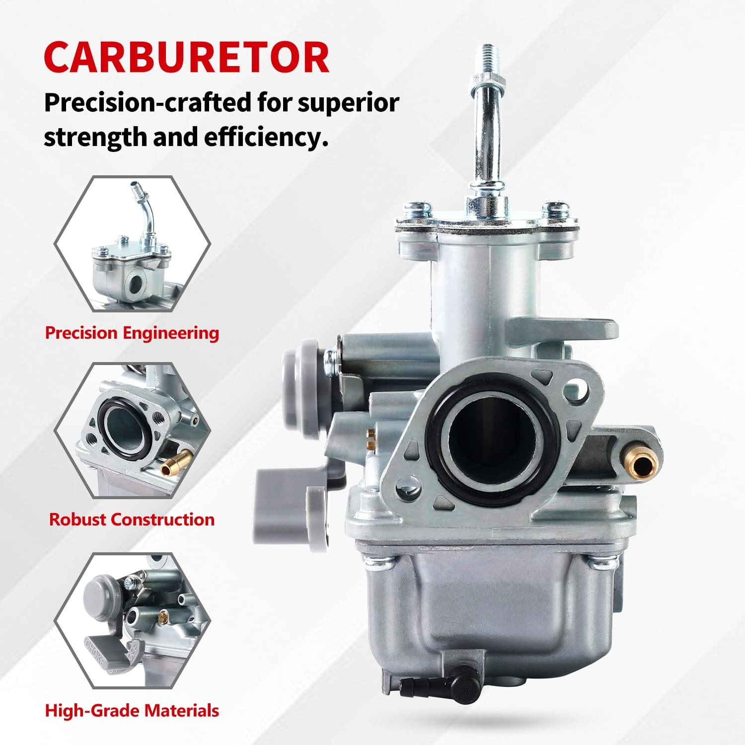 Ydo Carburetor Compatible Yamaha Raptor 80 Moto 4 Yfm80 Yfm80R Yfm80W Atv Quad gallery