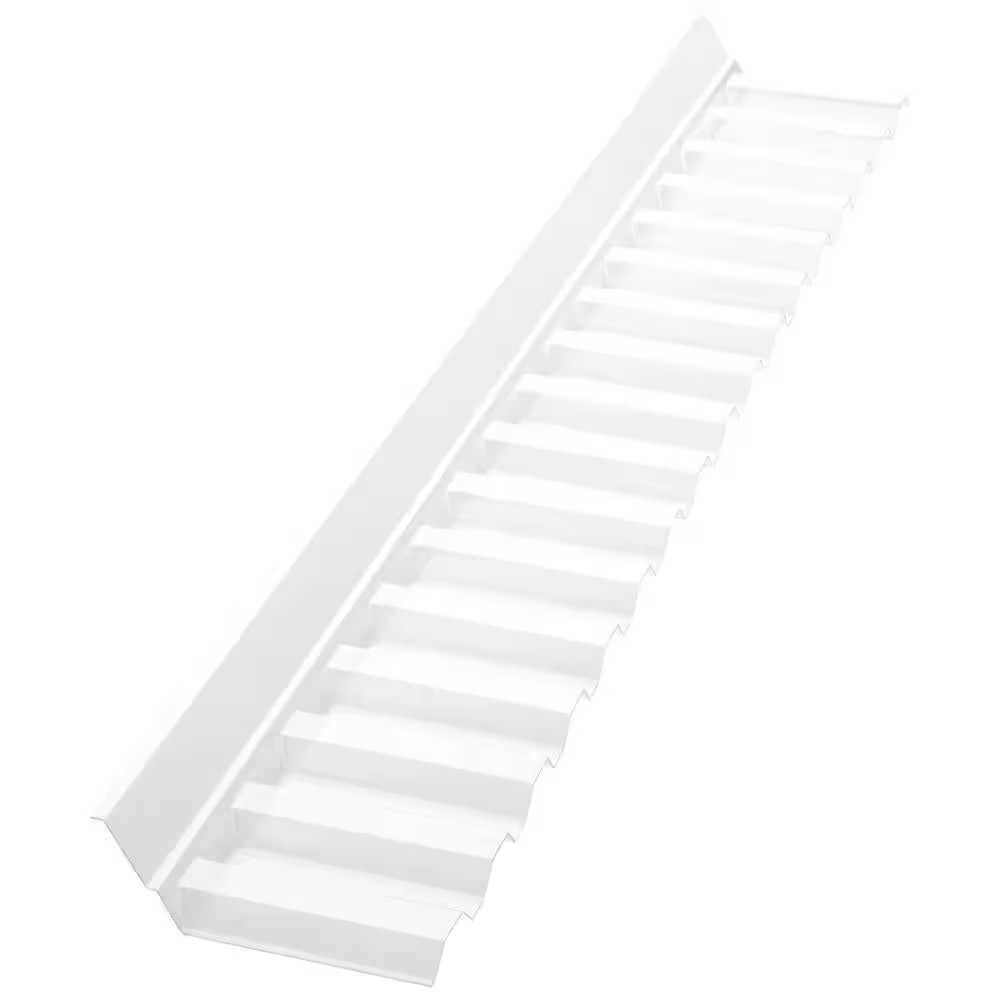 4 Ft. Polycarbonate Wall Connector Flashing in Clear gallery