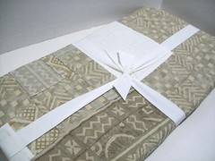 Pottery Barn Pauline Boyd Patchwork Brown Hearth Hand Made Quilt New