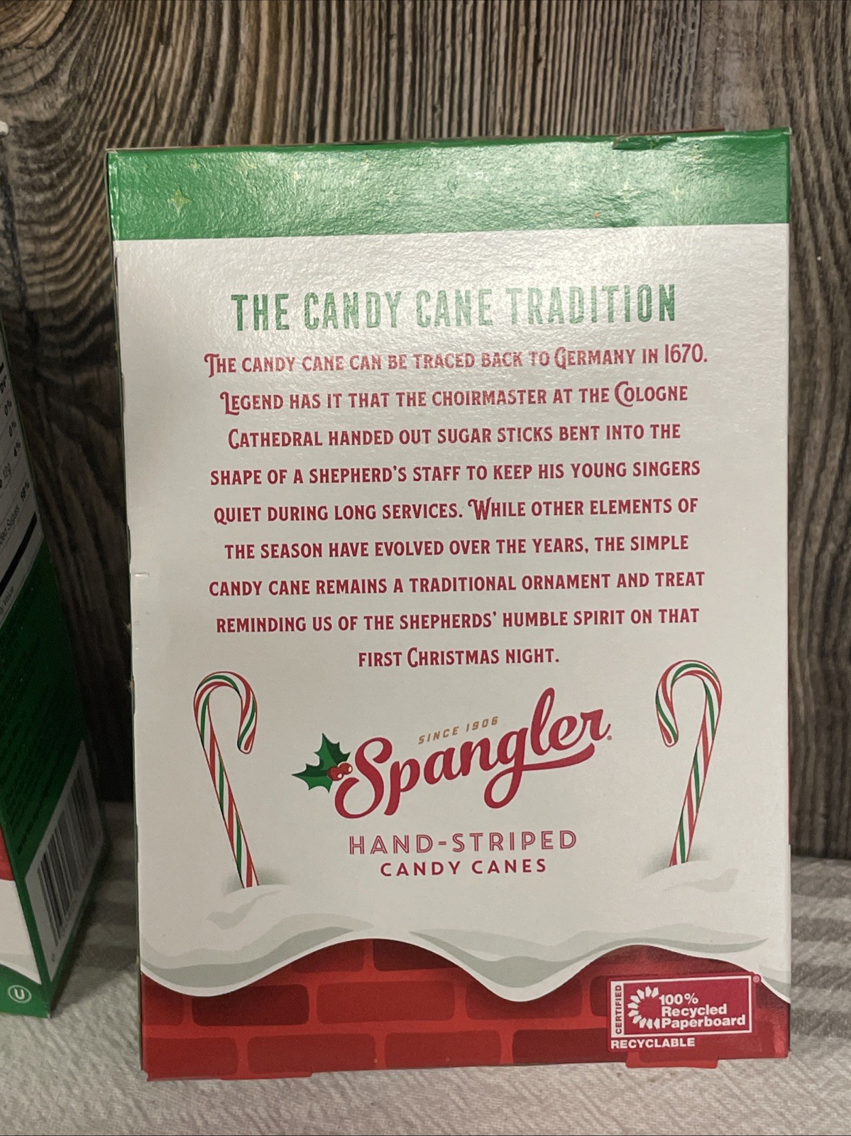 Two 12 Count Packs- 24 Total Spangler Cherry Candy Canes Fresh gallery