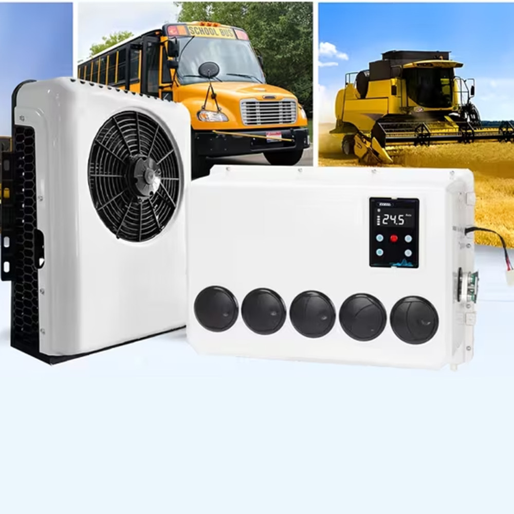 12V Low Power Draw RV AC, 12000BTU Split Air Conditioner for Truck, Camper, Van gallery