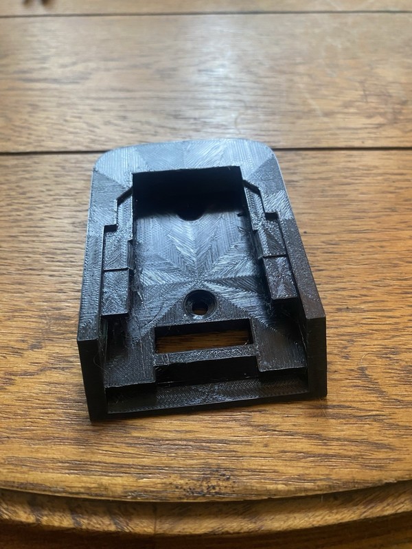 Wall Mount Bracket for DeWalt 20V Battery | PETG Plastic | Secure Lock gallery