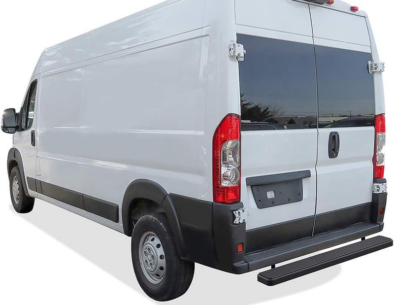 Rear Step 5In Matte Black Compatible with Ram Promaster 2014-2026 Full Size Van gallery