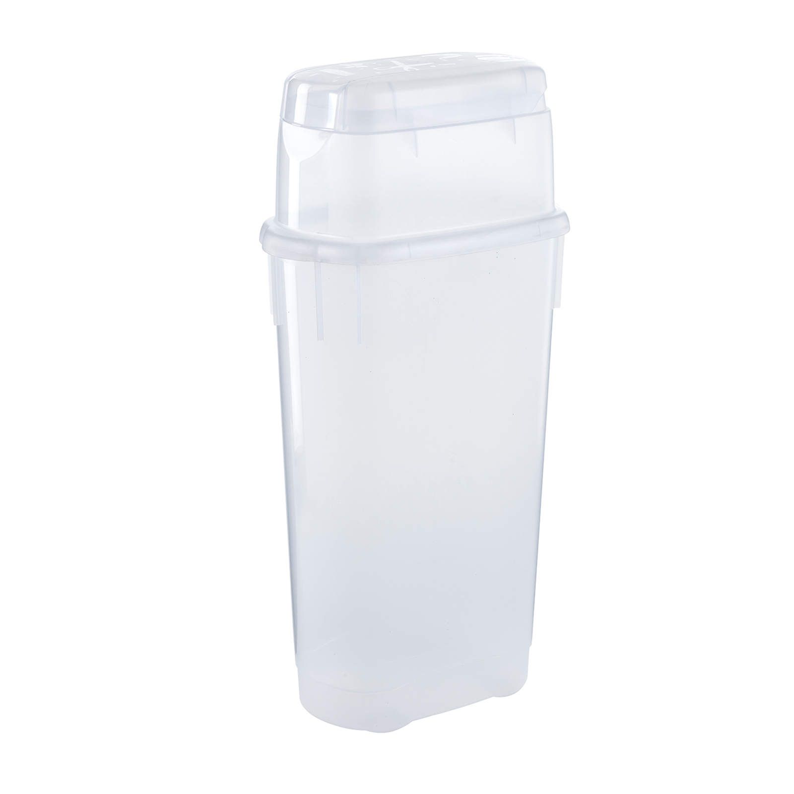 Rubbermaid Wrap N' Craft Plastic Wrapping Paper Holder Container, Clear, 1 Count gallery