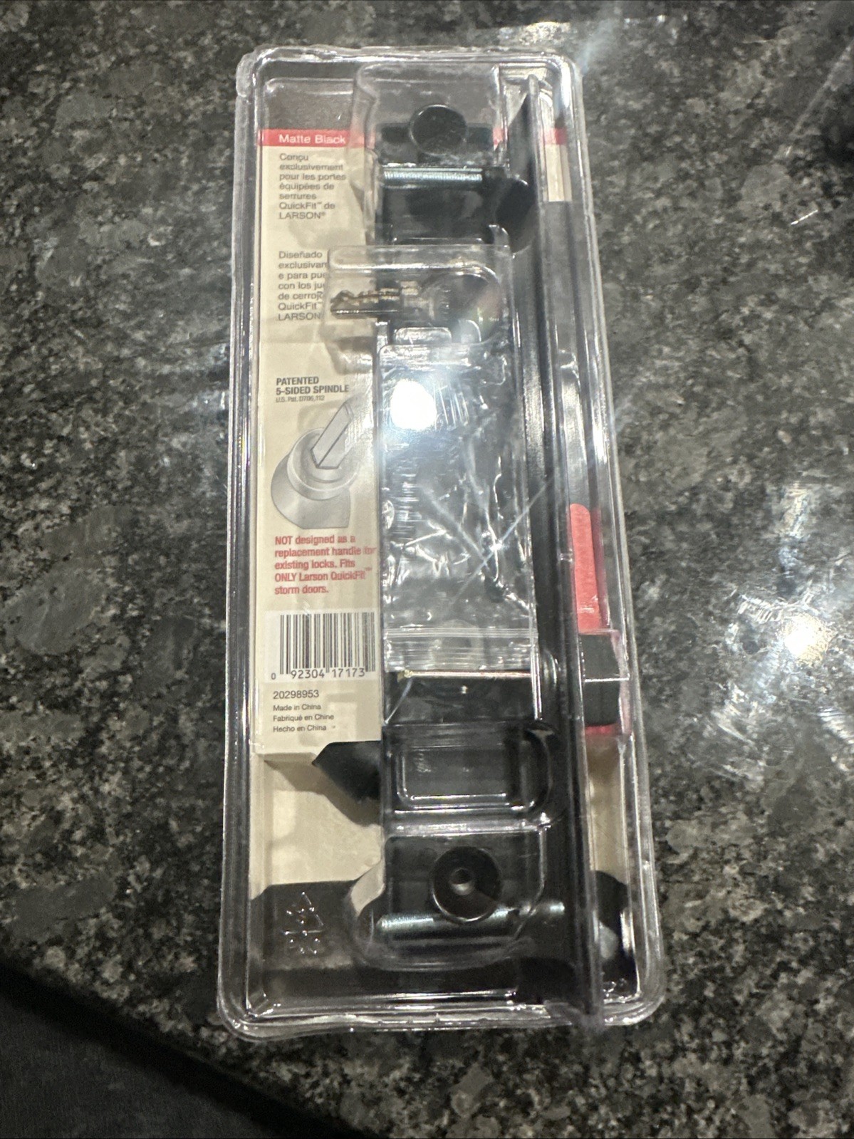 Larson 20298953 Lever Set - Matte Black “FREESHIP ⭐️ New “open Box” gallery