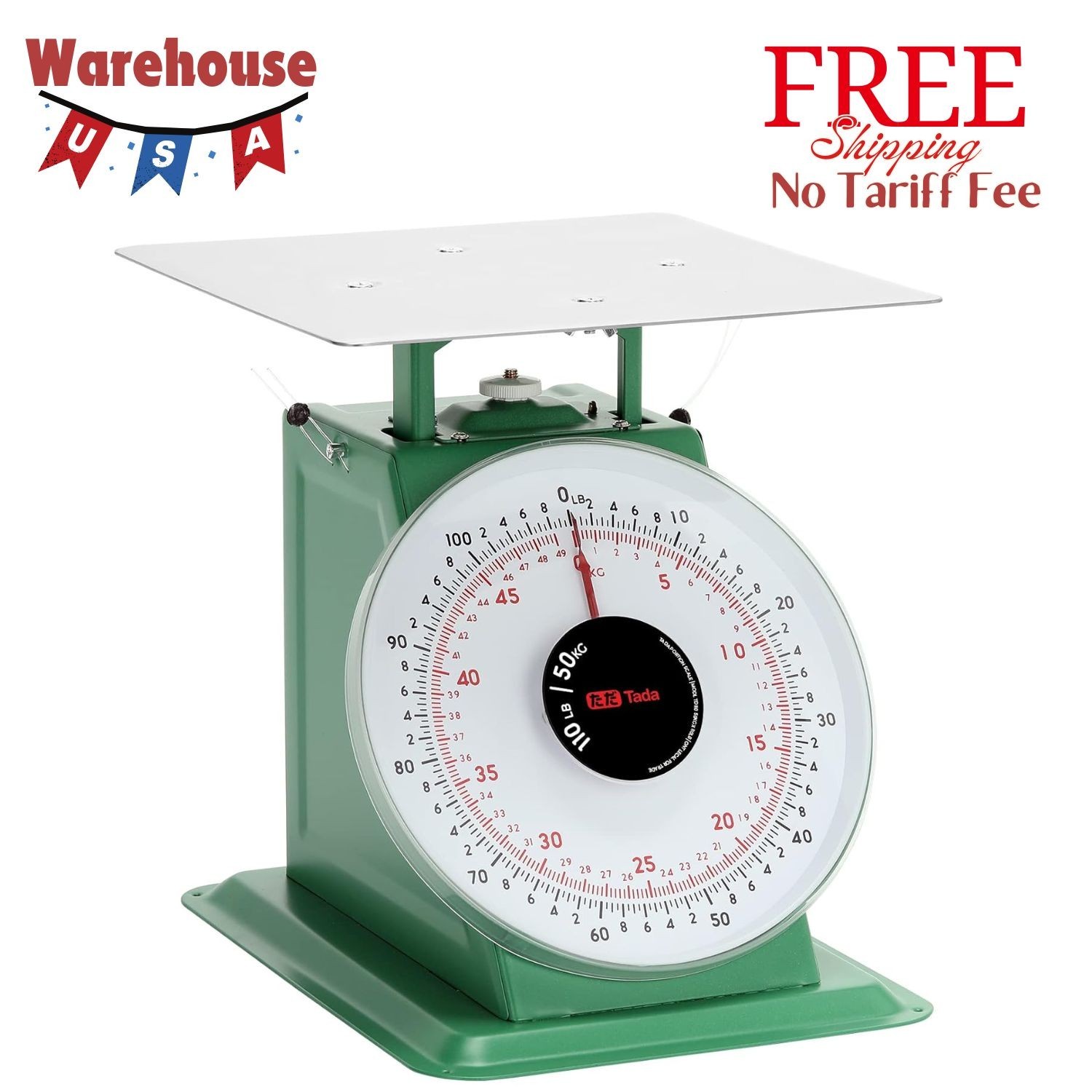 110-LBS Heavy Duty Portion-Control Mechanical Kitchen and Food Scale gallery