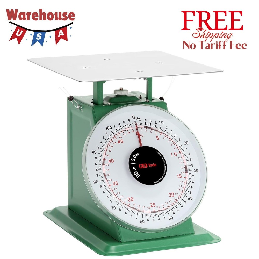 110-LBS Heavy Duty Portion-Control Mechanical Kitchen and Food Scale