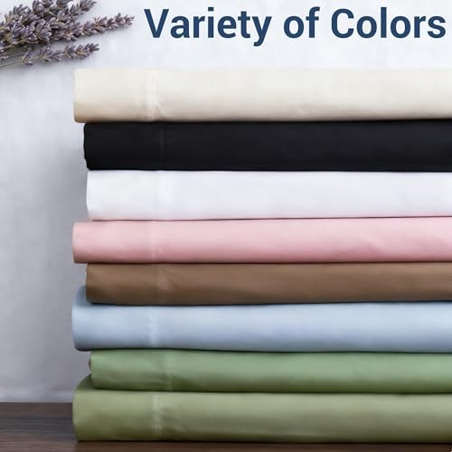Flat Sheet Only Pack Top Bed Sheets, Soft Breathable Brushed Twin 1 Light Blue gallery