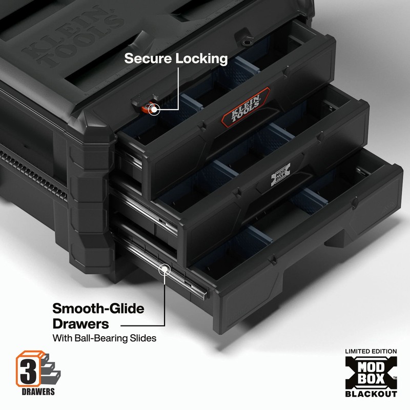 Klein Tools 548BLKSTK MODbox Blackout 3-Piece Set gallery