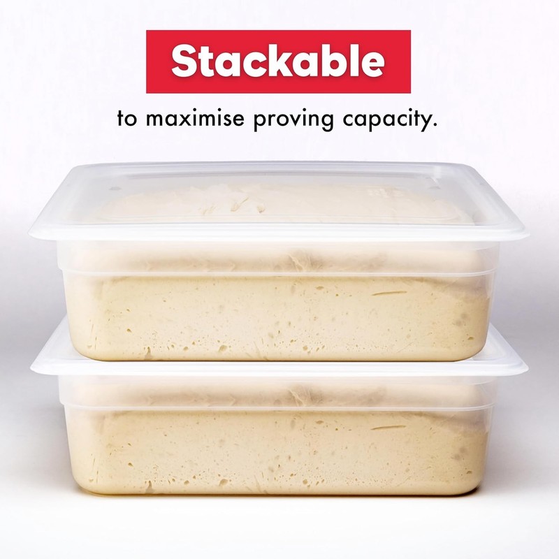 Proofing Container W/ 6L Capacity Fits Up to 3000 Grams of Dough – Dough Rising gallery