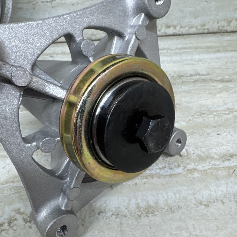 2 Complete Improved Spindles Pulleys/Blade Bolts, Mounting Hardware / Belt L13 gallery