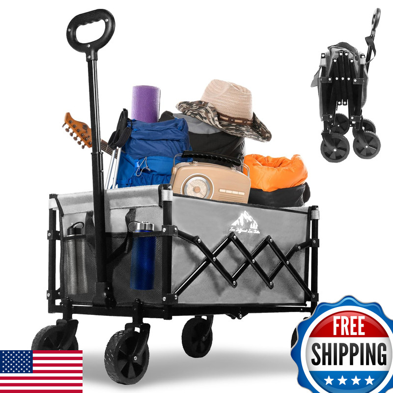 Sailary Collapsible Wagon 352Lbs Capacity Foldable Large Wagons Carts Heavy gallery
