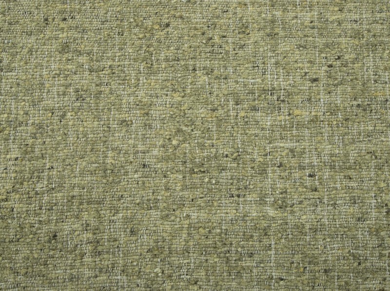 Natural Wool Jute Green Solid Plain High Quality Hand Woven Premium Quality Rug gallery