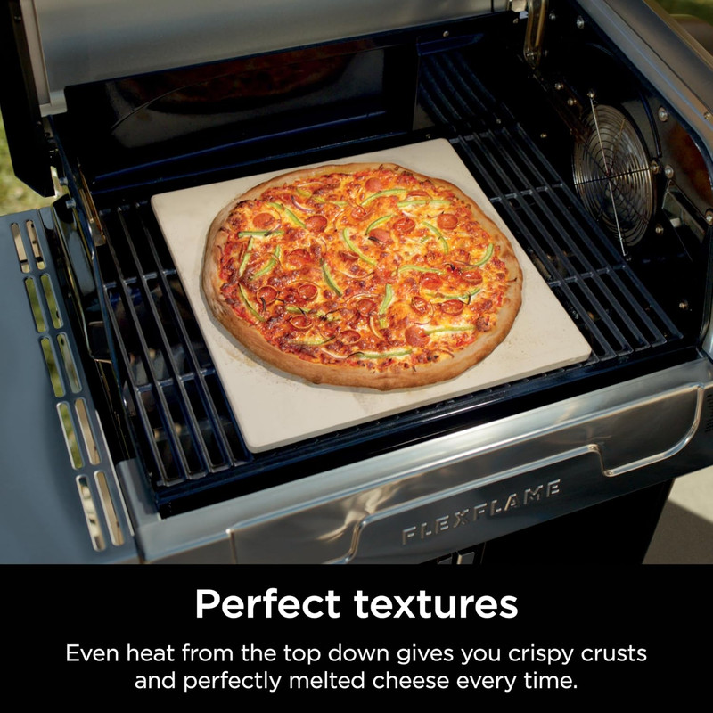 Ninja FlexFlame Upgrades 16’’ Artisan Pizza Stone, Durable Cordierite Stone, 5-M gallery