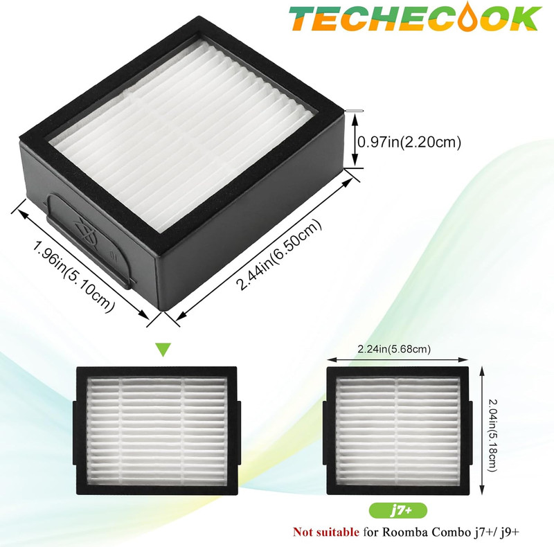 Filters Replacement for Irobot Roomba E I J Series J7 I1+ I3 I3+ I4 I5 I6 I7 I7+ gallery