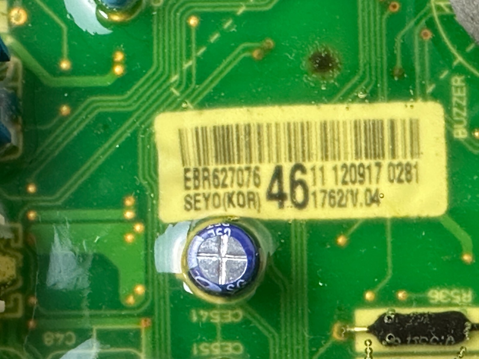LG Dryer Control Board EBR62707646 gallery