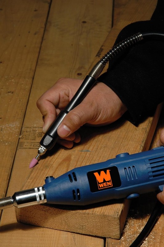 WEN Variable Speed Rotary Tool Kit Dremel Rotary Grinder Cutter with Flex Shaft gallery