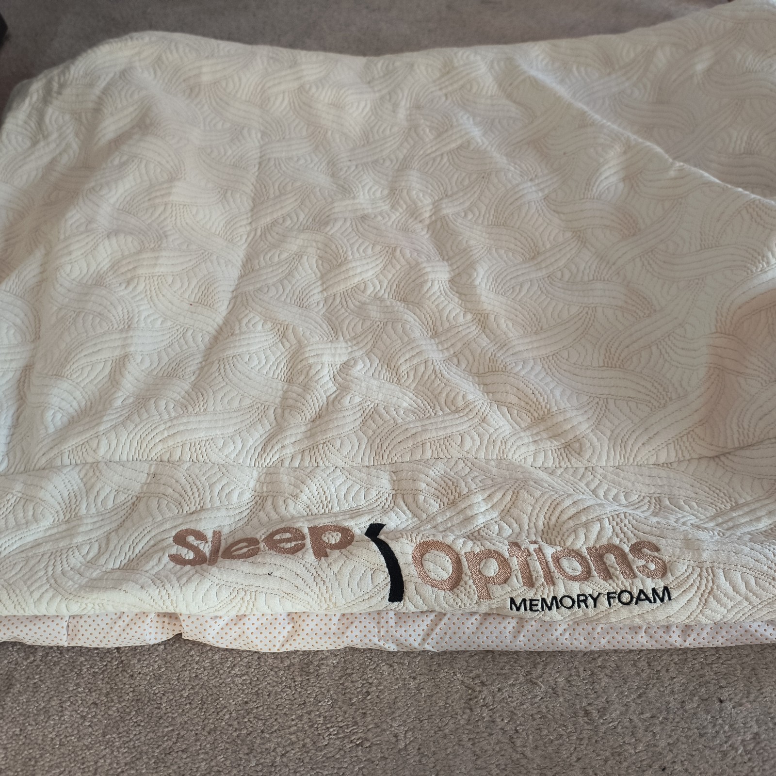 Twin Cover For Memory Foam Topper; Fits 77 Inches By 37 Inches;8 In Deep gallery