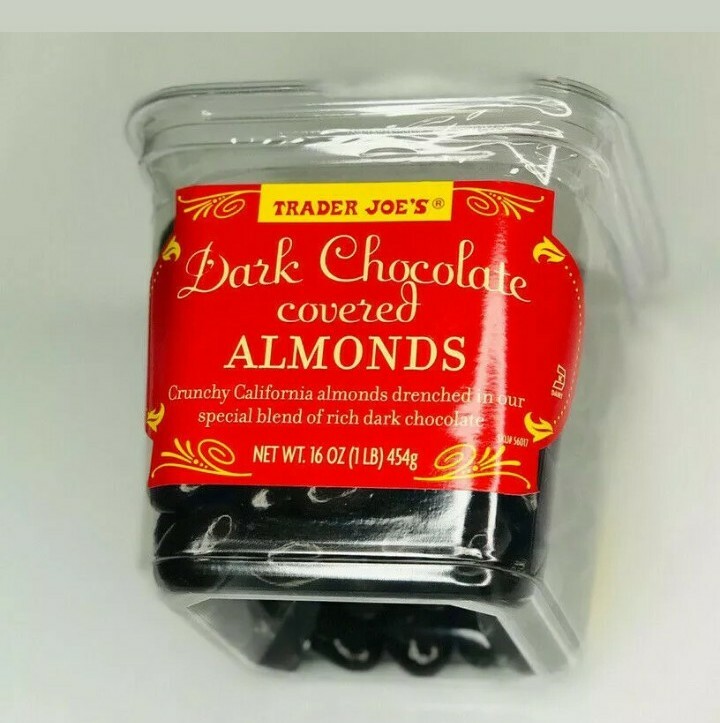 Trader Joe’s Chocolate Covered Crunchy Almonds Delicious Rich Dark Chocolate gallery