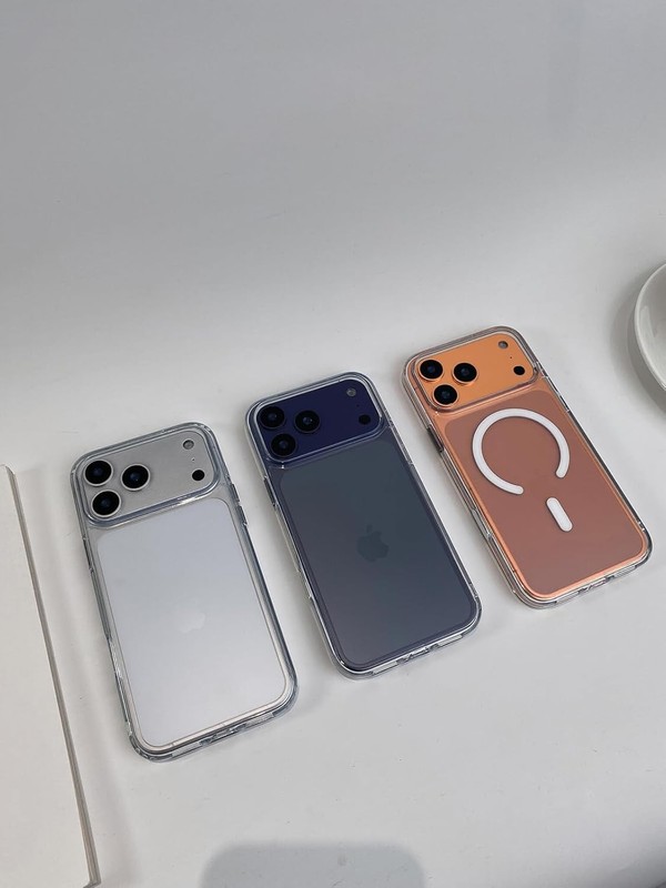 For iPhone17 16 15 14 13 12Pro Max Mini Soft Silicone Clear Cover Shockproof lot gallery
