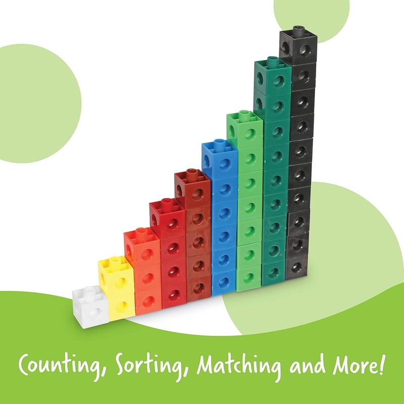 100 Snap Cubes for Kids: Interactive Building Blocks for Homeschool Learning gallery
