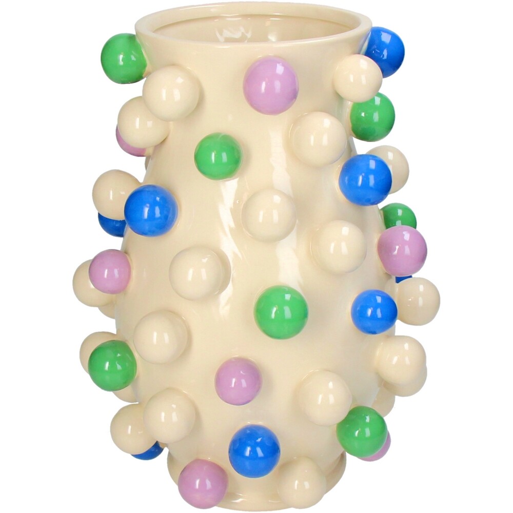 NEW Kersten Multi-Coloured Balls Vase 34cm