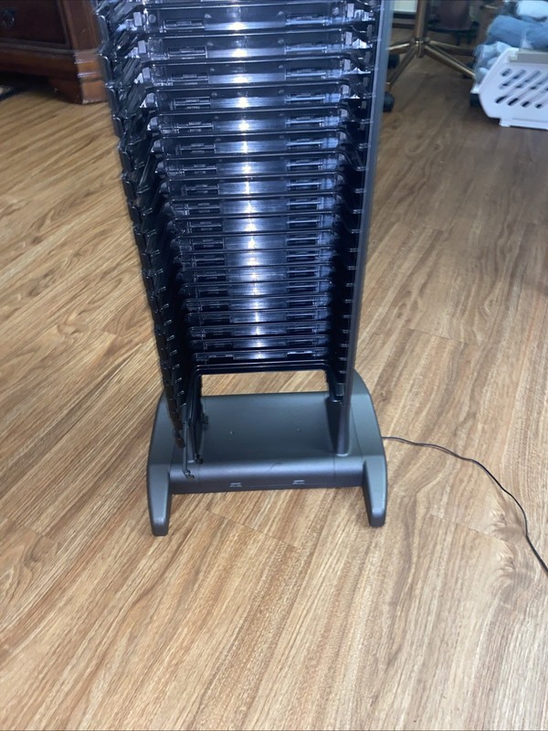Sharper Image DVD Power Tower 80 Motorized Storage Rack Power Cord And Feet gallery