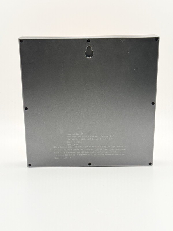 Sharper Image LED Light-Up Word Clock Plug-in w/AC Adapter - Pre Owned - Tested gallery