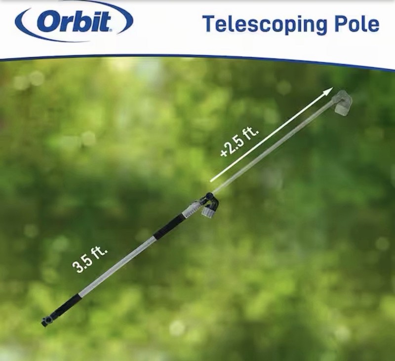 X-Stream 72 In. Extendable 4-Pattern Thumb Control Watering Wand Garden Lawn gallery