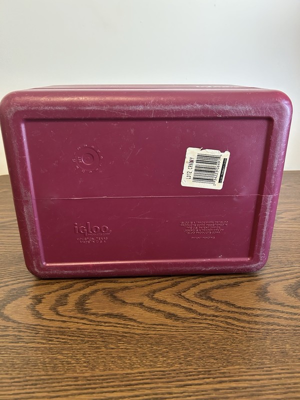 Vintage Igloo Legend 12 Cooler – Purple & Teal Retro 12-Can Insulated gallery