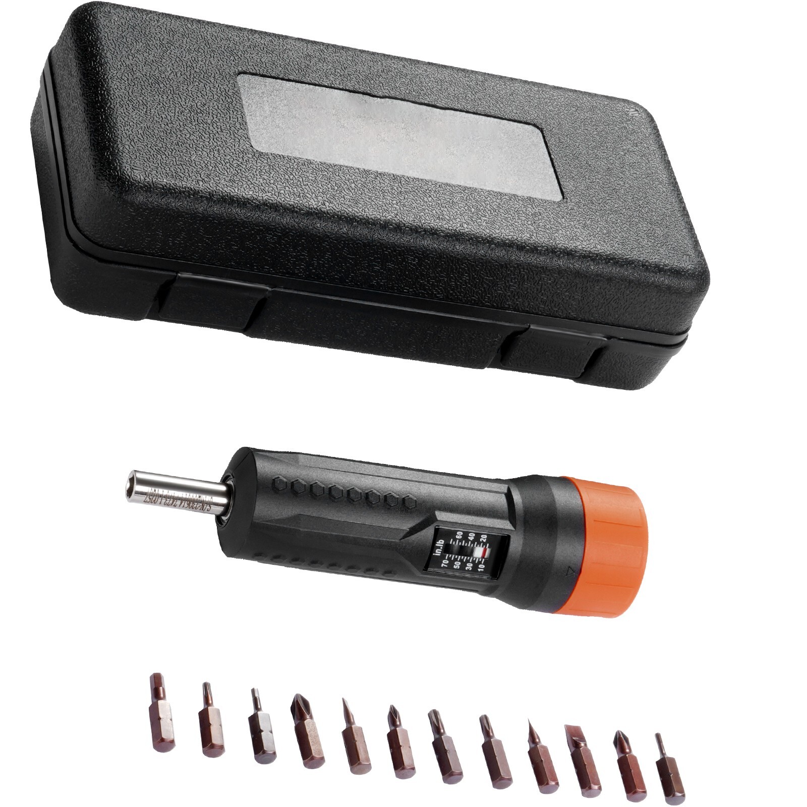 Torque Screwdriver 1/4" Range 10-70 in/lb w/ 1 in-lb Increment View Window gallery