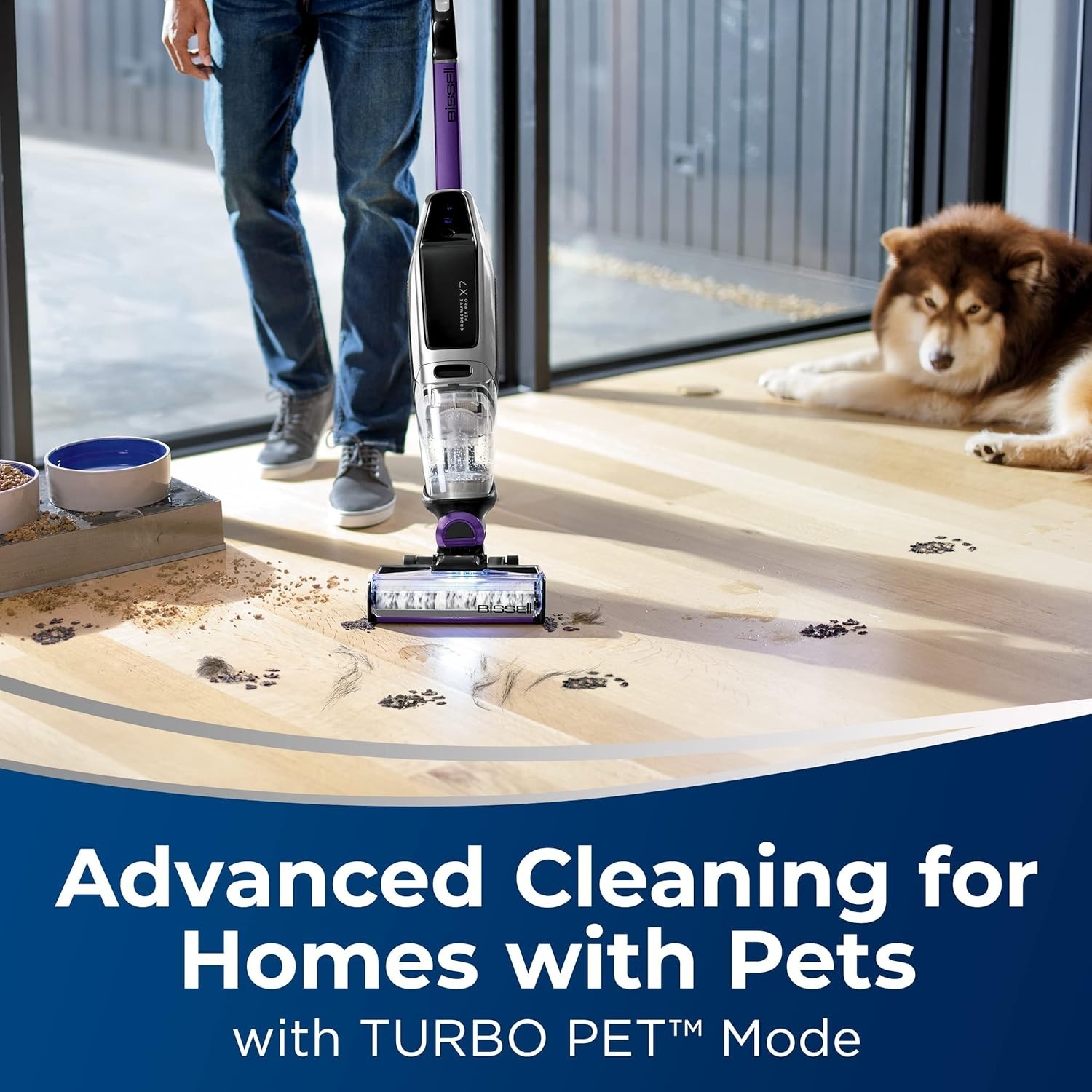 BISSELL CrossWave X7 Cordless Pet Pro Multi-Surface Wet Dry Vacuum with WiFi3279 gallery