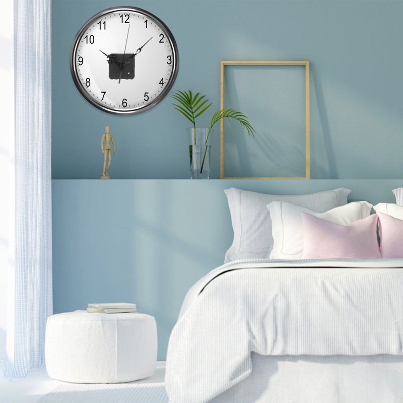 Backwards Clock Replacement Parts Reverse Mechanism Long Shaft Wall Movement gallery
