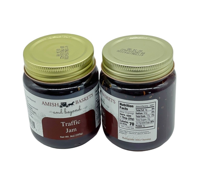 Amish Baskets Traffic Jam Non GMO Vegan All Natural - 9 oz - 2 Jars gallery
