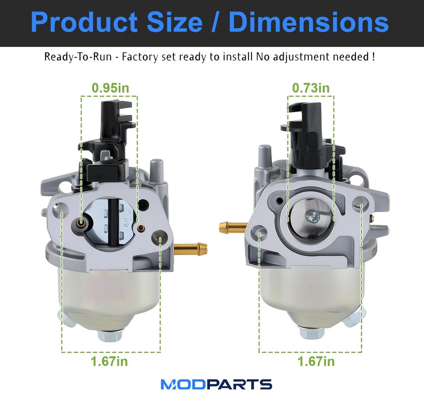 Carburetor #420594 for Sears Craftsman LCT 24 INCH Tiller 917.299011 917.299010 gallery