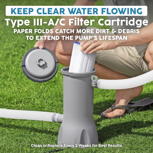 [SALE] Bestway Flowclear 58664E Above-Ground Pool Filter Pump gallery