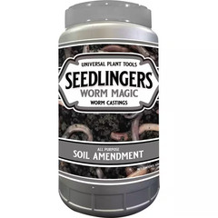 2.5 Lbs. 250 Sq. Ft. Worm Magic Worm Castings Organic Soil Amendment 2.5 Pound G