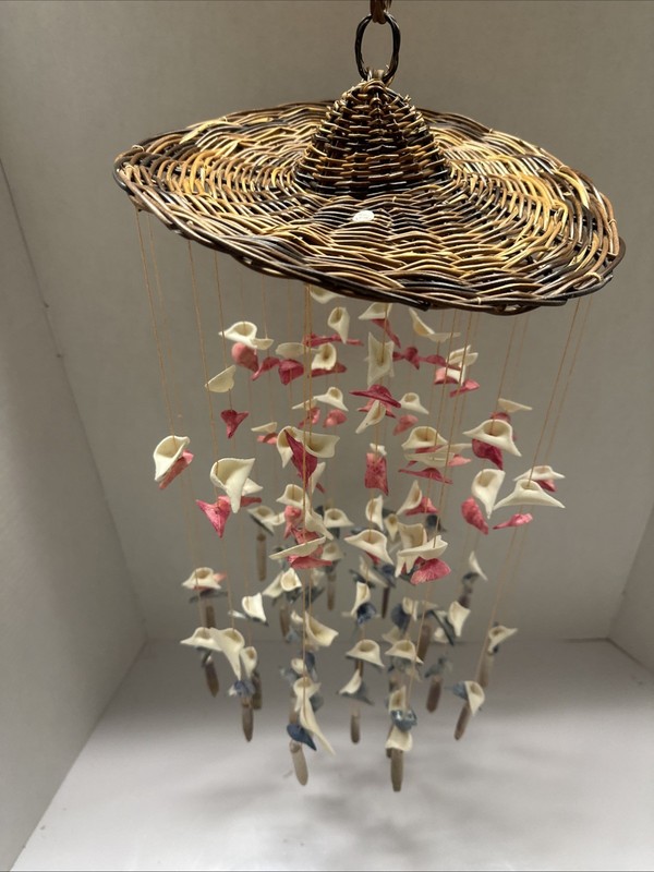 sea shell wind chime Approximately 24” Long And 10 Inches Wide gallery