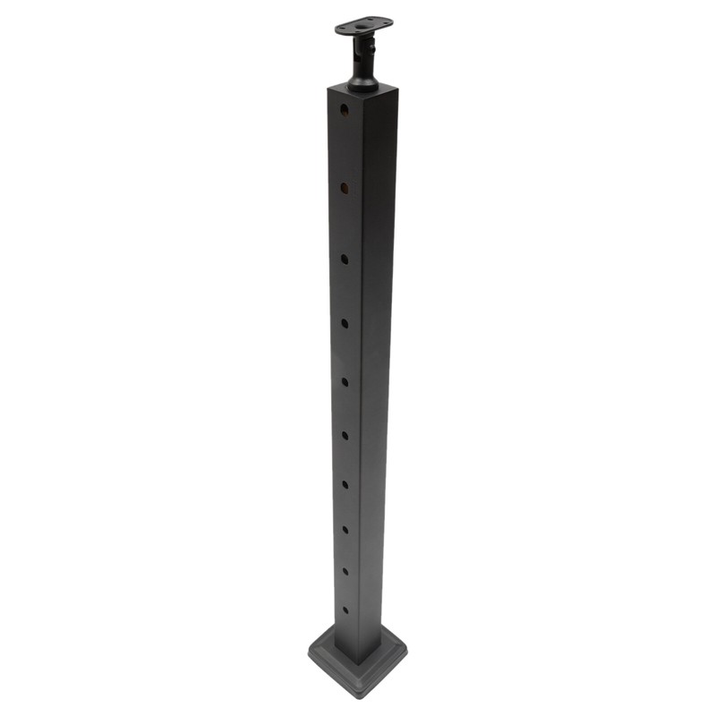 4-Piece Balustrade Post Set, Cable Railing Posts, 304 Stainless Steel Stair Post gallery