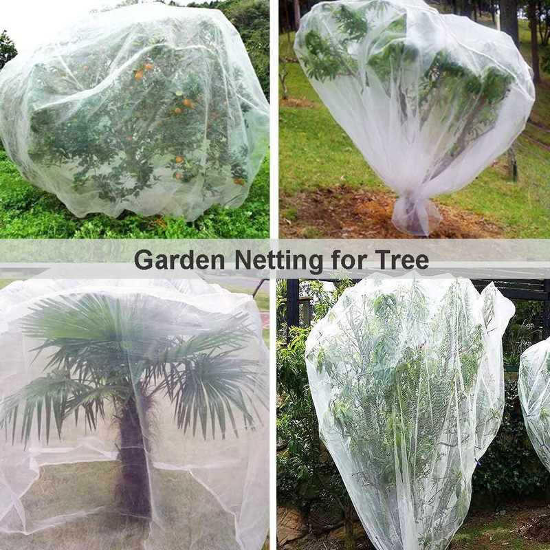 Garden Netting Pest Barrier Insect Netting for Garden Raised Beds Plant Mesh Net gallery