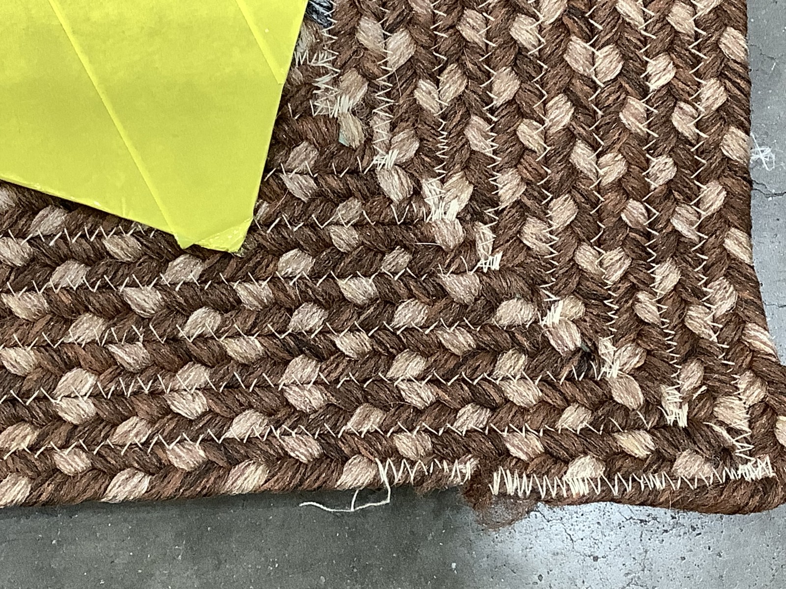 BROWN MULTI 8'-0" x 10'-0" Broken Thread Rug, Reduced Price 1172681950 BRD313A-8 gallery